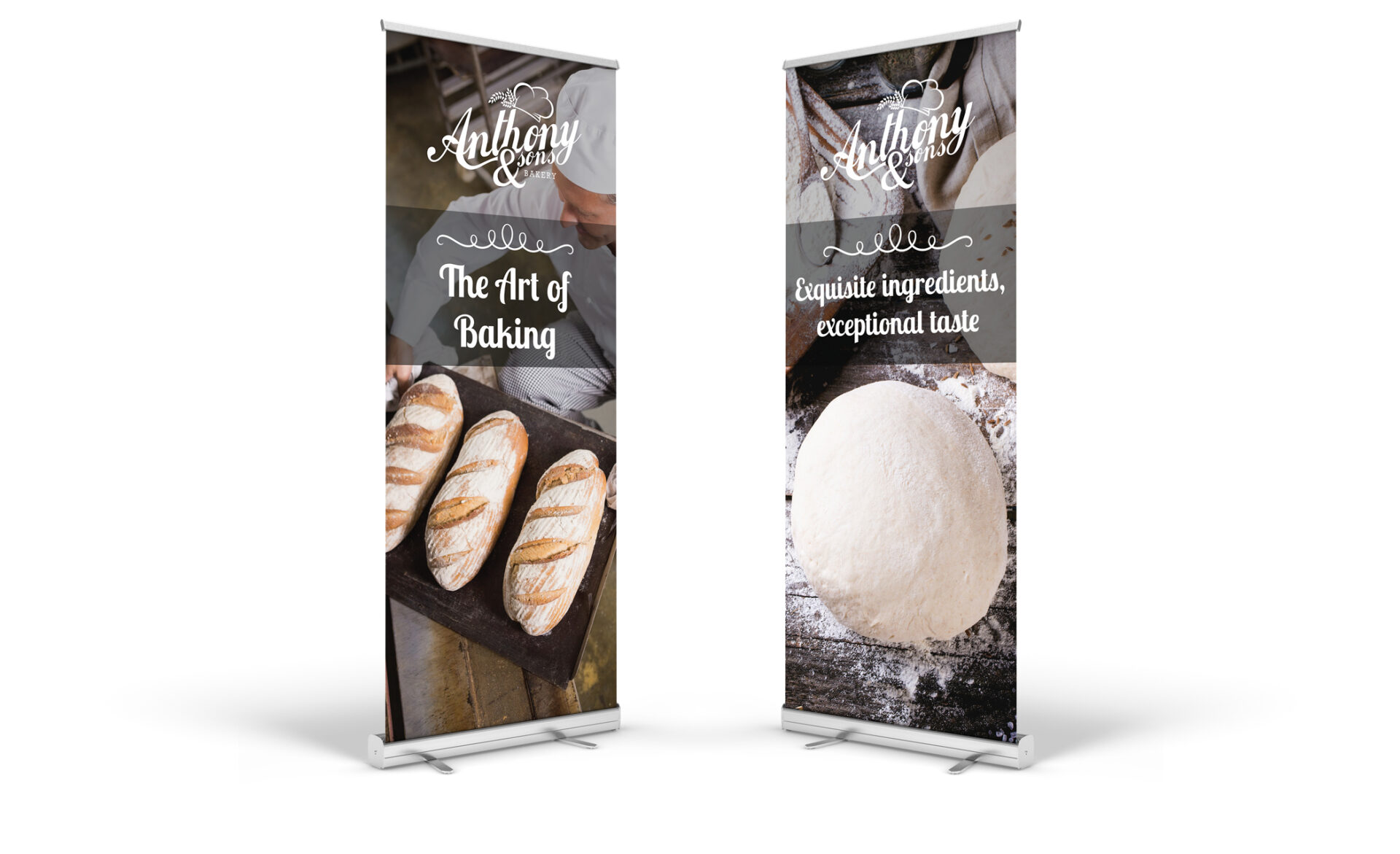 Anthony & Sons Banner Stands