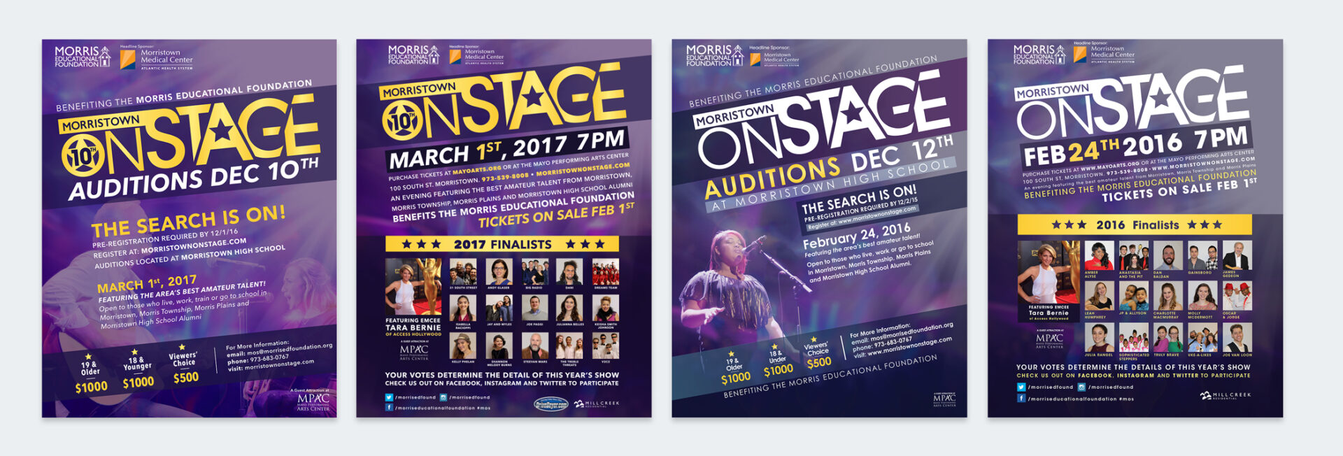 Morristown On Stage Posters