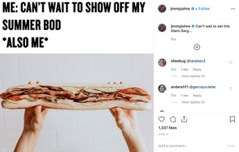 Jimmy John's meme