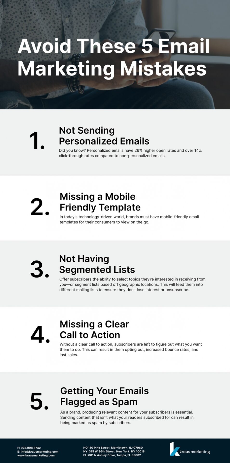 Avoid These 5 Email Marketing Mistakes